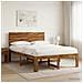 Letto matrimoniale con testiera ROSTOCK Naturale 152 x 203 cm - Foto miniatura 2
