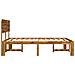 Letto matrimoniale con testiera ROSTOCK Naturale 152 x 203 cm - Foto miniatura 4