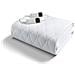 Scaldasonno Maxi Adapto Plus, Matrimoniale 195x165 cm, Coprimaterasso riscaldato, Tessuto Anallergico trapuntato, Caldo Subito, Tecnologia Brevettata Adapto Plus, Sistema Sicurezza ElectroBlock, Bassi consumi, 6 Temperature, Autospegnimento 1, 3, 9 ore - Foto miniatura 2