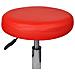 Sgabello Ufficio Rosso - Foto miniatura 2