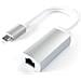 Adattatore in Alluminio Tipo-C Gigabit Ethernet - Compatibile con MacBook PRO 2016/2017, MacBook 2015/2016/2017, dell XPS, Lenovo, ChromeBook ed Altri (Argento)  - Foto miniatura 1