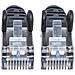 ICOC LS6A-150-BK - Cavo di rete Patch in rame Cat. 6A Nero SFTP 15 mt - Foto miniatura 4