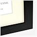 Cornice portafoto, Legno, Nero, Avorio, 42,5 x 32,5 x 1,5 cm - Foto miniatura 2