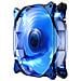 Cfd 120 Ventola Di Raffreddamento Case Diametro 120mm 1.200 Rpm Led Blu - Foto miniatura 4