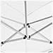 Gazebo Professionale Pieghevole Alluminio e Pareti 6x3m Bianco - Foto miniatura 3