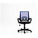 Sedia Ufficio Genius in Rete Traspirante I Sedia Pc Ergonomica Girevole Regolabile I Sedia Studio Imbottita con Braccioli e Ruote I Carico Max 120 kg Blu - Foto miniatura 2