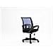 Sedia Ufficio Genius in Rete Traspirante I Sedia Pc Ergonomica Girevole Regolabile I Sedia Studio Imbottita con Braccioli e Ruote I Carico Max 120 kg Blu - Foto miniatura 4