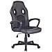 Sedia Gaming Ufficio Elbing in Similpelle I Poltrona Racing Scrivania con Braccioli E Rotelle I Poltrona Direzionale Ergonomica Nero / Nero - Foto miniatura 1