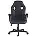 Sedia Gaming Ufficio Elbing in Similpelle I Poltrona Racing Scrivania con Braccioli E Rotelle I Poltrona Direzionale Ergonomica Nero / Nero - Foto miniatura 2