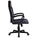 Sedia Gaming Ufficio Elbing in Similpelle I Poltrona Racing Scrivania con Braccioli E Rotelle I Poltrona Direzionale Ergonomica Nero / Nero - Foto miniatura 3