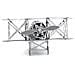Metal Earth Fokker D-vii Puzzle Di Metallo 3d - Foto miniatura 4