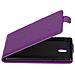 Nokia 3 2017 Custodia Di Finta-pelle Flip Luscio In Lila Orchidea - Protezione In Stile Flip Di Similpelle Fine - Portafoglio Cover Case Wallet Book Etui Protezione - Foto miniatura 1