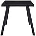 Tavolo Da Pranzo Nero 180x90x75 Cm In Vetro Temperato - Foto miniatura 3