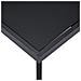 Tavolo Da Pranzo Nero 180x90x75 Cm In Vetro Temperato - Foto miniatura 4