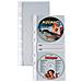 10 Buste Forate Atla Cd2 12,5x30cm Per 2cd / dvd - Foto miniatura 1