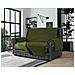 Copridivano Antimacchia - Salvadivano Trapuntato Double Face - 3 Posti Per Seduta Da 170 A 195 Cm - Militare / verde - Foto miniatura 1