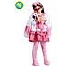 Costume Fenicottero Rosa Di Pegasus Vestito Carnevale Made In Italy 8/9 Anni - Foto miniatura 1
