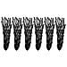 Biliardo Ping-pocket Cotone Filo Mesh Bag Biliardo 6pcs Set Per Biliardo Snooker (nero)  - Foto miniatura 1