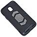 Custodia Defender Shell Alta Protezione Antiscivolo Magnetica Per Samsung Galaxy J3 (2017) Blac - Foto miniatura 1