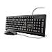 Tastiera e Mouse Cablato 23973  (Layout Tedesco) Colore Nero - Foto miniatura 1