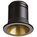 Virus Fi Bk Gd Lampada Incasso - Ideal Lux 244853 - Foto miniatura 1