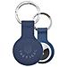 Custodia Originale Ciondolo Per Apple Airtag Beam Silicon Blu - Foto miniatura 1