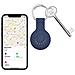 Custodia Originale Ciondolo Per Apple Airtag Beam Silicon Blu - Foto miniatura 5