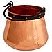 Pentola In Rame Paiolo In Rame Caldaia In Rame - Con Manico In Ferro 10l - Foto miniatura 3