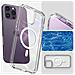Cover Ibrida Iphone 14 Pro Max Compatibile Magsafe Spigen Ultra Hybrid Magfit - Foto miniatura 2