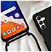 Cover Cordino Per Samsung Galaxy A14 5g E 4g Collana / Tracolla 80 Cm Nera - Foto miniatura 2