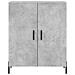 Credenza Grigio Cemento 69,5x34x90 Cm In Legno Multistrato - Foto miniatura 7