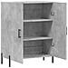Credenza Grigio Cemento 69,5x34x90 Cm In Legno Multistrato - Foto miniatura 8
