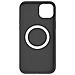 Cover Magsafe Per Iphone 15 Plus Silicone Soft-touch Mag Cover Nera - Foto miniatura 5