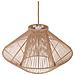 Lampadario Palmetto Cotone Beige - Foto miniatura 2