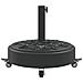 Base per Ombrellone con Ruote per Pali Ø38/48 mm 27 kg Rotonda - Foto miniatura 3
