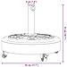 Base per Ombrellone con Ruote per Pali Ø38/48 mm 27 kg Rotonda - Foto miniatura 5