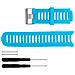 Cinturino Di Ricambio Per Orologio Garmin Forerunner 910xt Blue - Foto miniatura 3