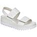 Weiss Casual Open Sandals Sandali Pelle Scarpe Donna Bianco Eu 39, V4475-80 - Foto miniatura 2
