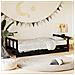 Giroletto Bambini con Cassetti Nero 90x200cm Massello di Pino - Foto miniatura 5