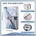 Quaderno Con Lucchetto Uv - Diario Con Password A5 Darkblue - Foto miniatura 3