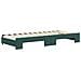 Divano Letto Estraibile Cassetti Verde Scuro 80x200cm Velluto - Foto miniatura 5