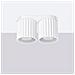 Lampada Da Soffitto Aura 2 Bianco Gu10 Sl. 1780 - Minimalist Lampada A Soffitto Bianco 12x21x10 Cm - Foto miniatura 4
