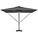 Parasol Roma Antracite 286 x 285 x 270 cm - Foto miniatura 6