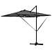 Parasol Roma Antracite 286 x 285 x 270 cm - Foto miniatura 8