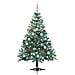 Albero di Natale artificiale Verde 150 cm PVC e Acciaio - Foto miniatura 2