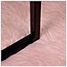 Tappeto Pecora Tafalla Rosa 200 x 200 cm Poliestere - Foto miniatura 6