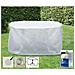 Copertura Tavolo Giardino Trasparente 125x83cm  Telo Protettivo Esterno - Foto miniatura 1