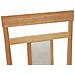 Sedia da pranzo 2 pcs Naturale e chiaro Legno di gomma solido - Foto miniatura 9