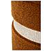 Set 2 Pouf Contenitore Saint-moritz In Teddy Marrone Ø40x47 E Ø32x38 Cm - Foto miniatura 3