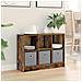 Credenza con cassetto Legno vecchio 73,5 x 22,5 x 53,5 cm - Foto miniatura 2